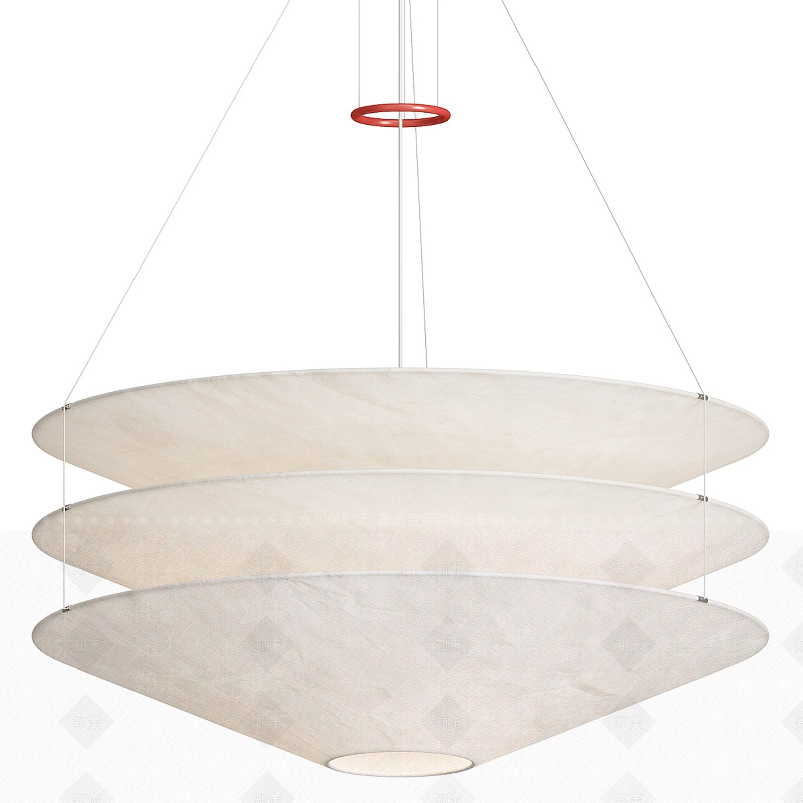 新中式日式吊灯3D模型下载【ID:1191329014】