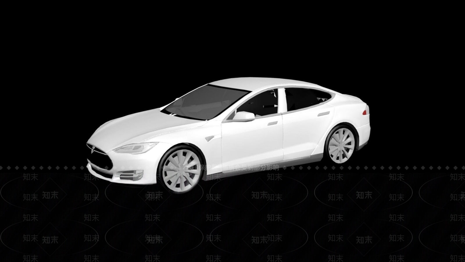 现代特斯拉3D模型下载【ID:1191330887】