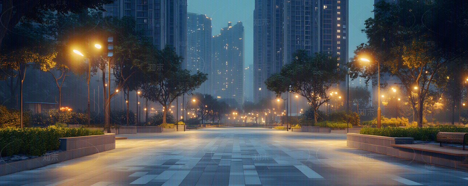 城市背景高清贴图材质