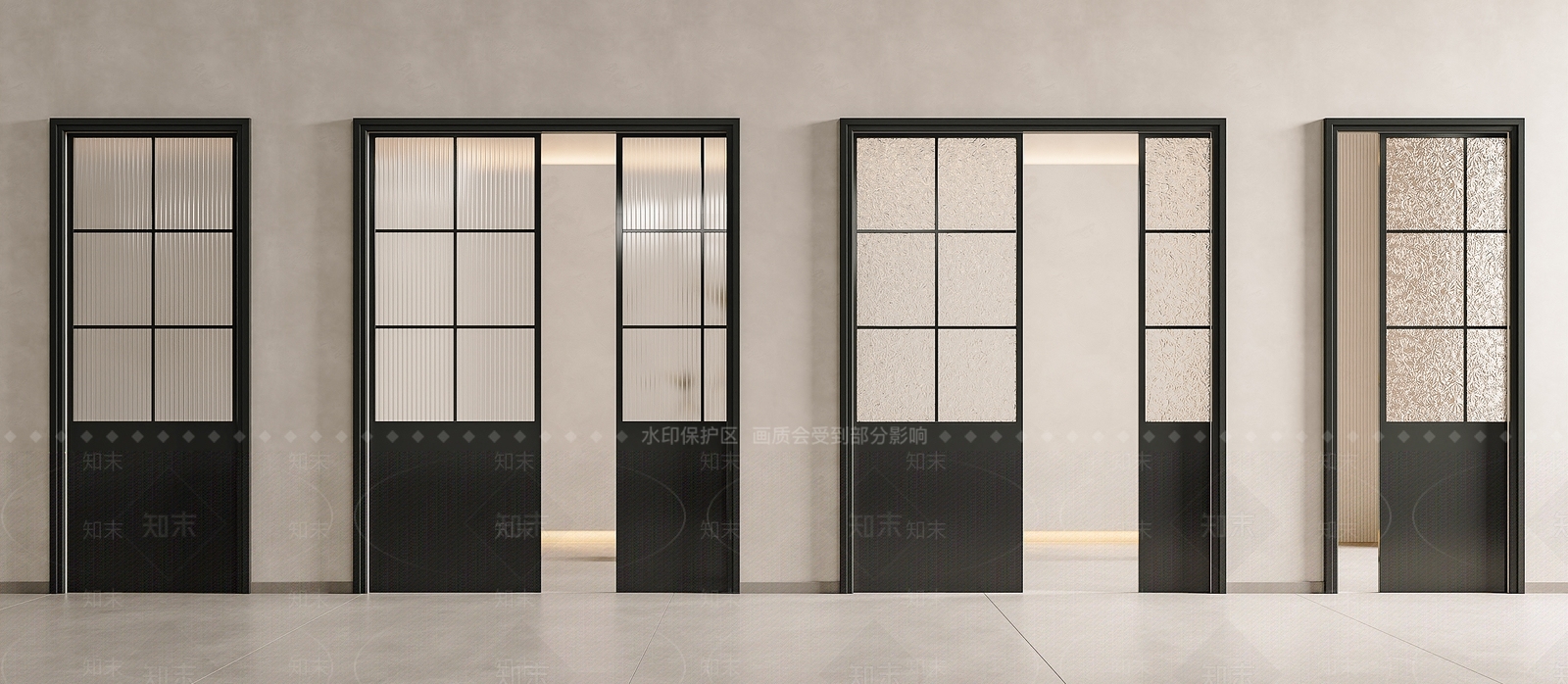 法式中古推拉门3D模型下载【ID:1191332274】