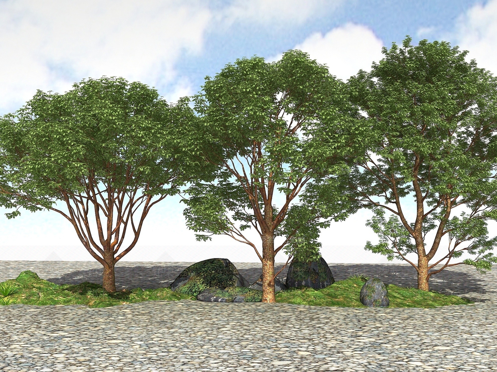 现代办公桌3D模型下载【ID:1191342287】