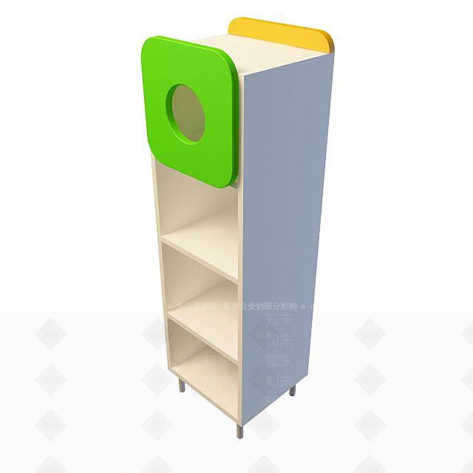 现代衣柜3D模型下载【ID:1199509707】