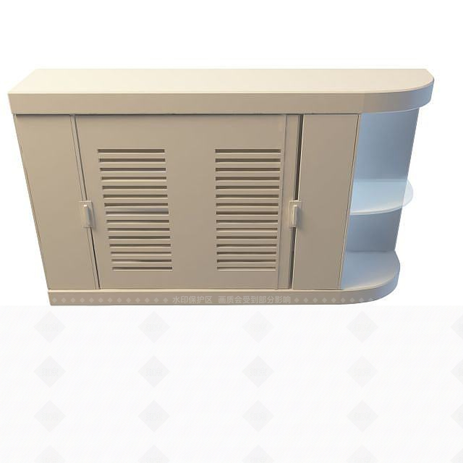 现代衣柜3D模型下载【ID:1199509695】
