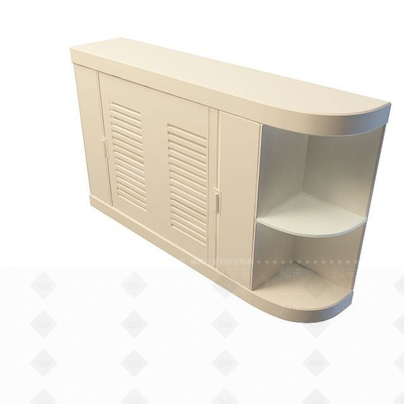 现代衣柜3D模型下载【ID:1199509695】