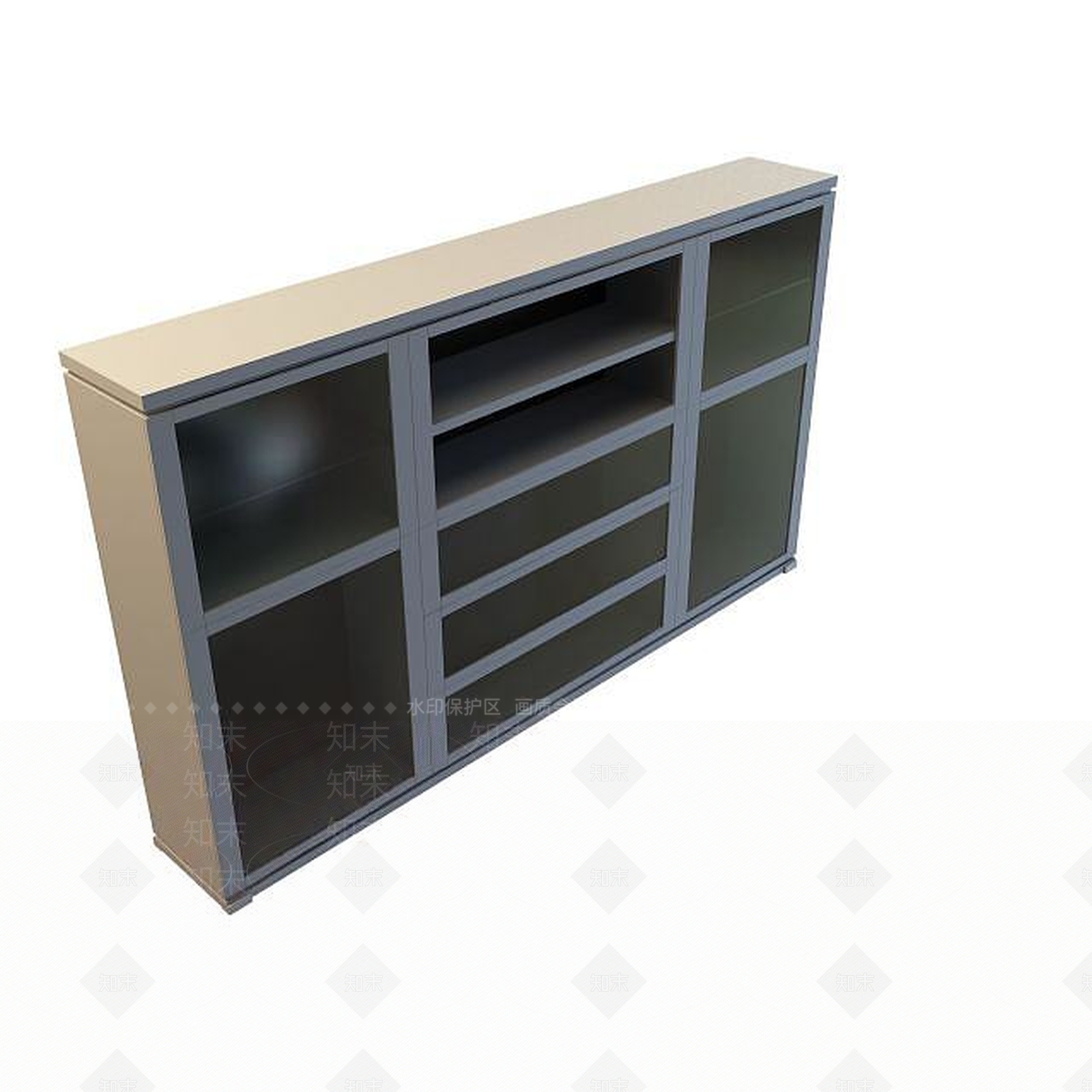 现代衣柜3D模型下载【ID:1199506685】