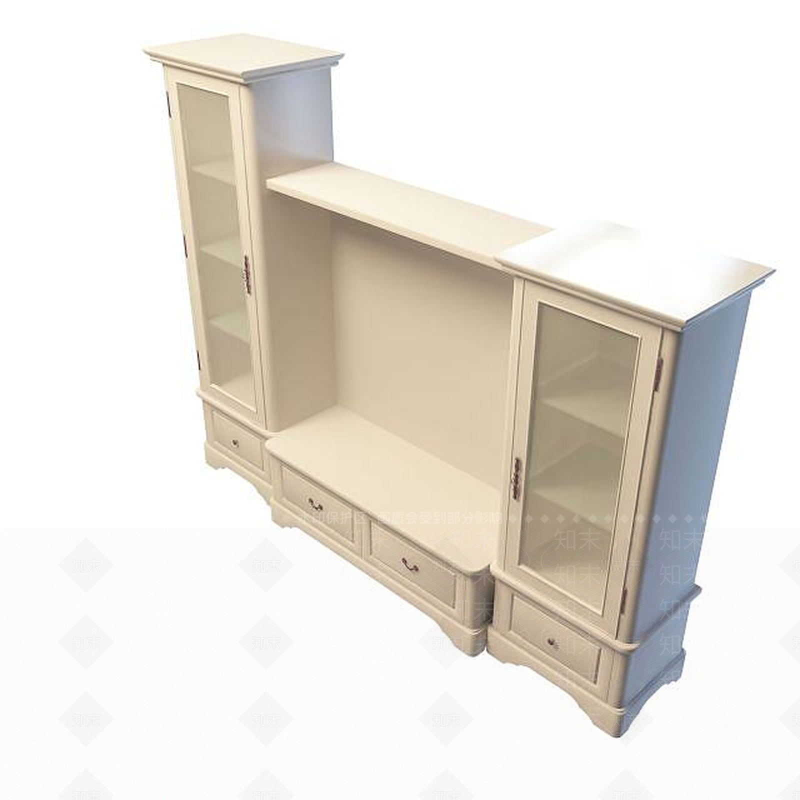 现代衣柜3D模型下载【ID:1199509376】