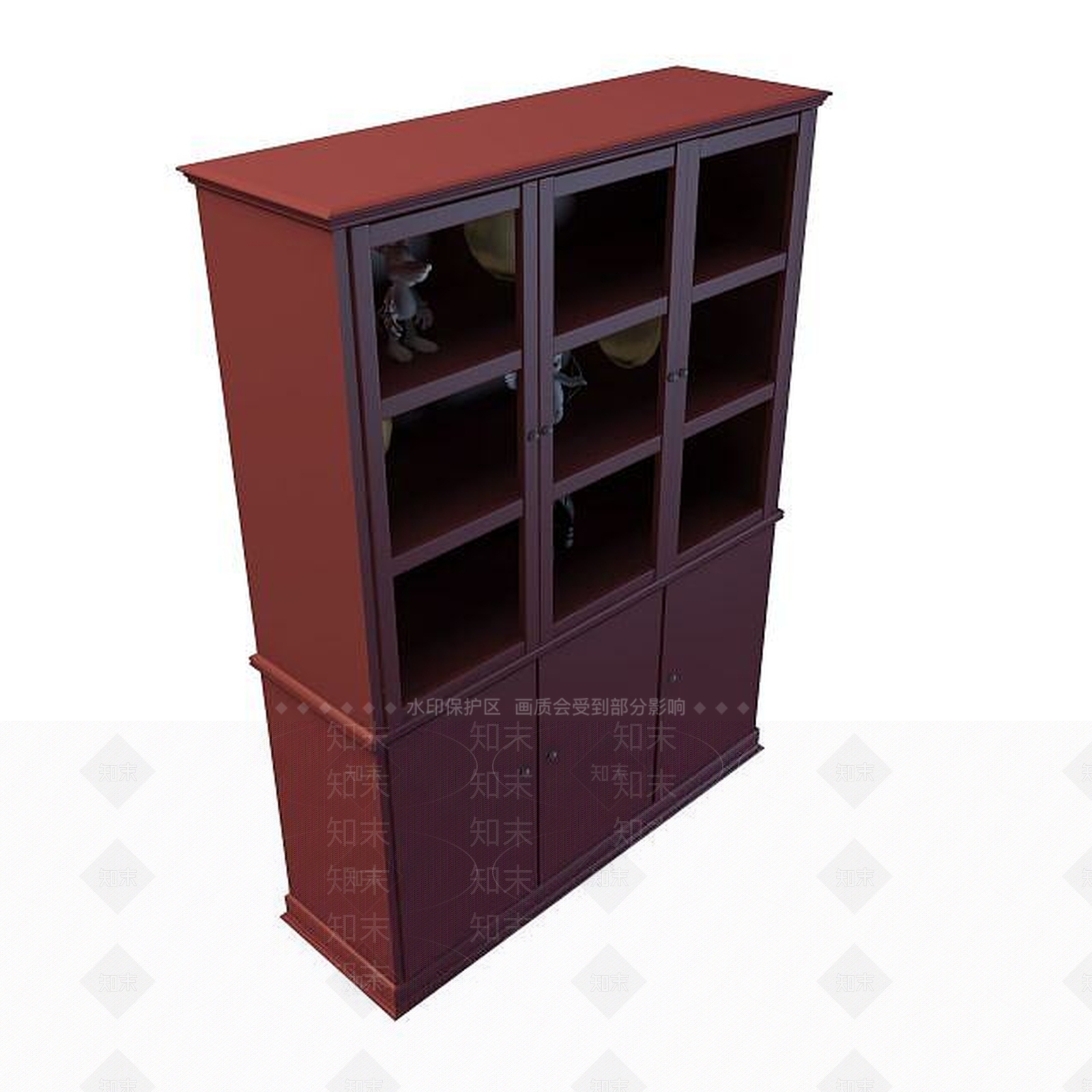 现代衣柜3D模型下载【ID:1199506400】