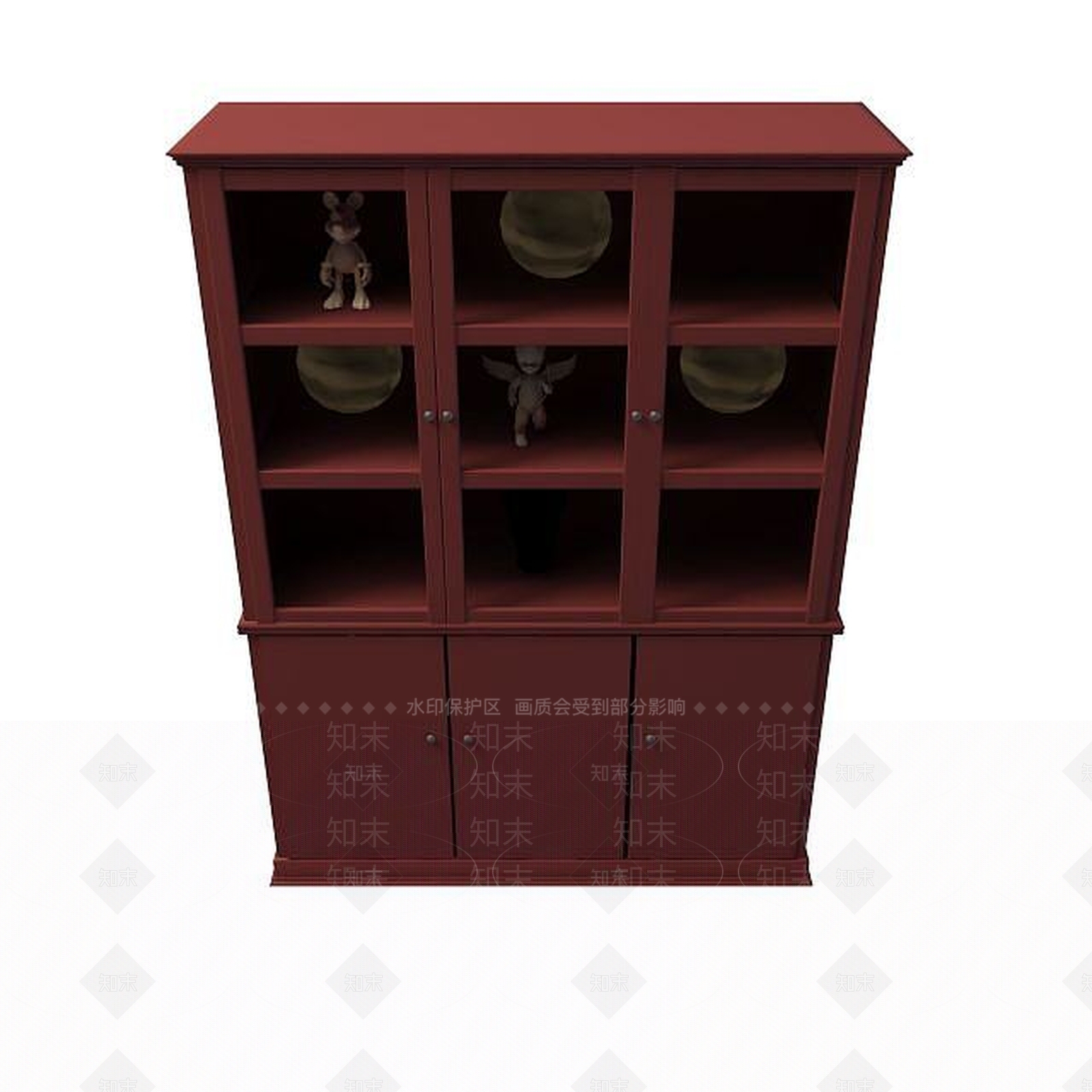 现代衣柜3D模型下载【ID:1199506400】