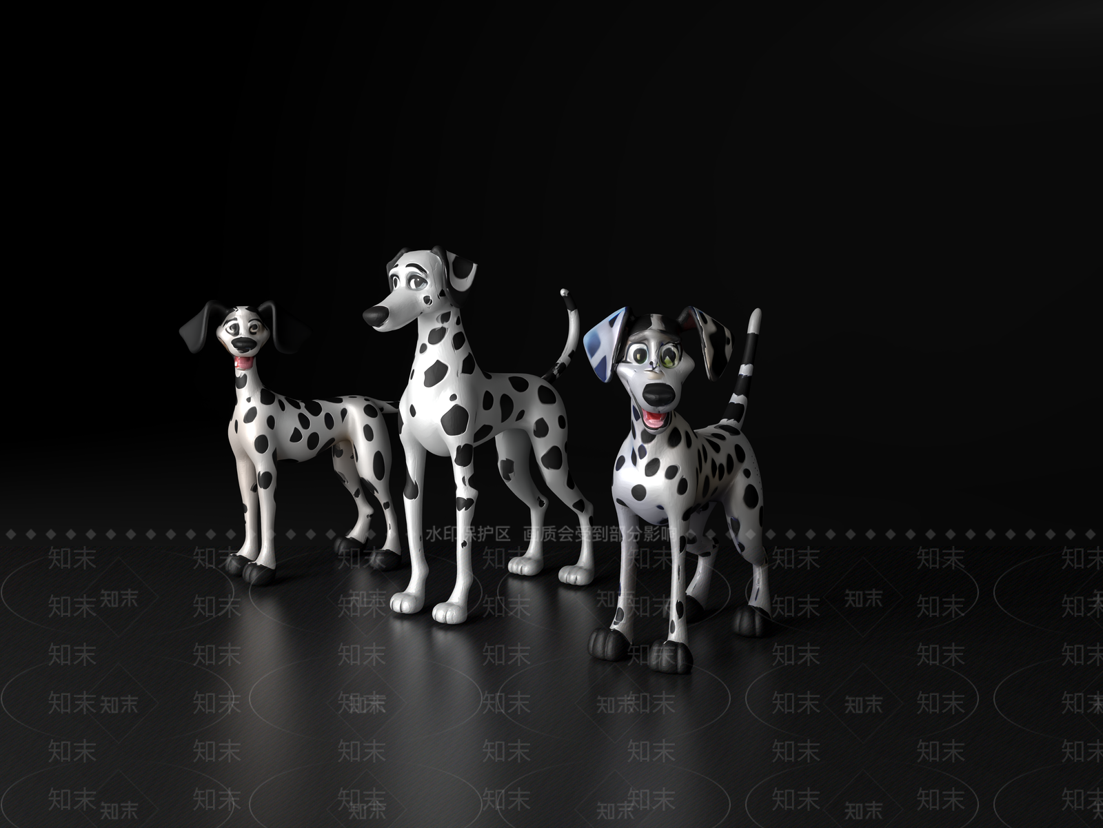 狗3D模型下载【ID:1191347939】