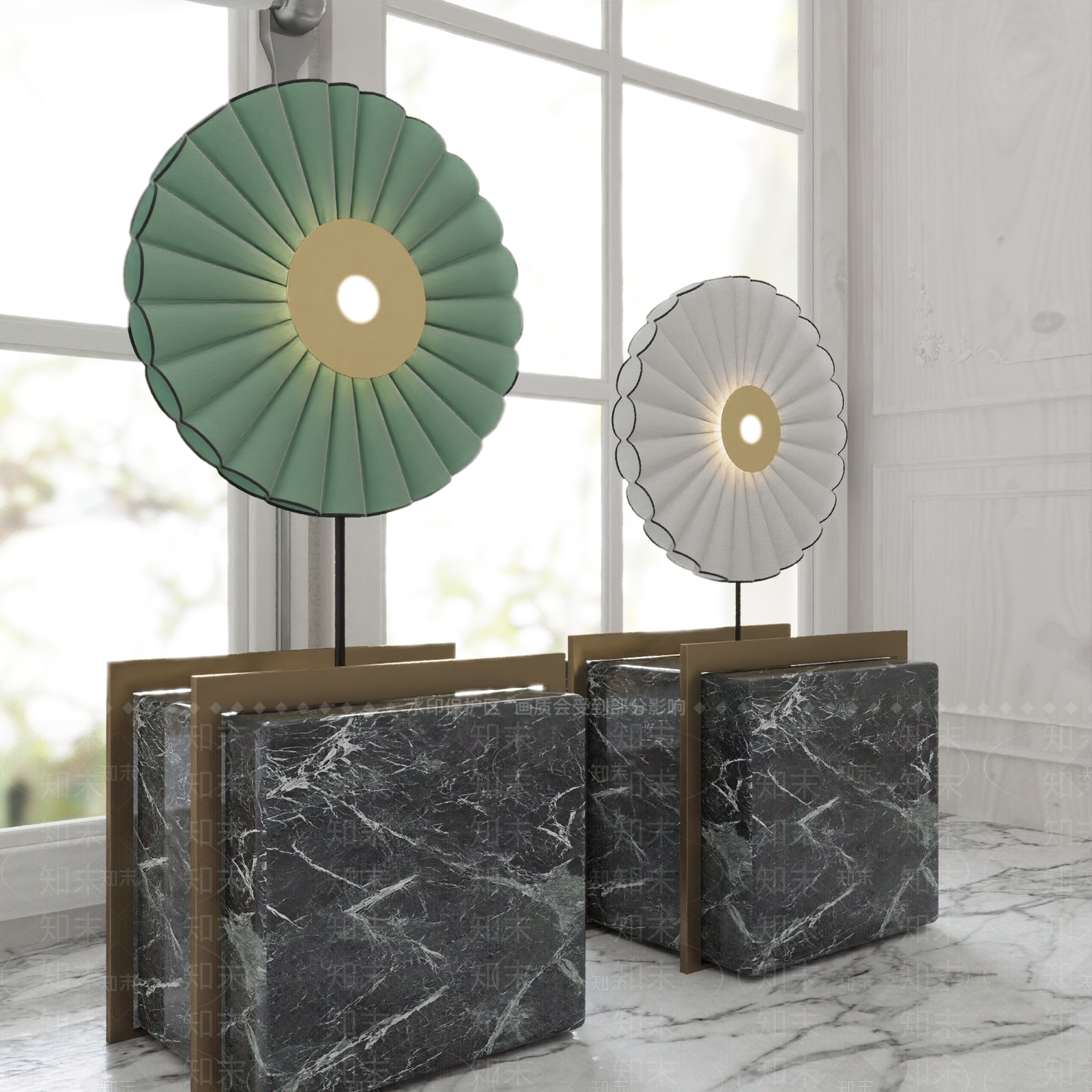现代台灯3D模型下载【ID:1191351617】