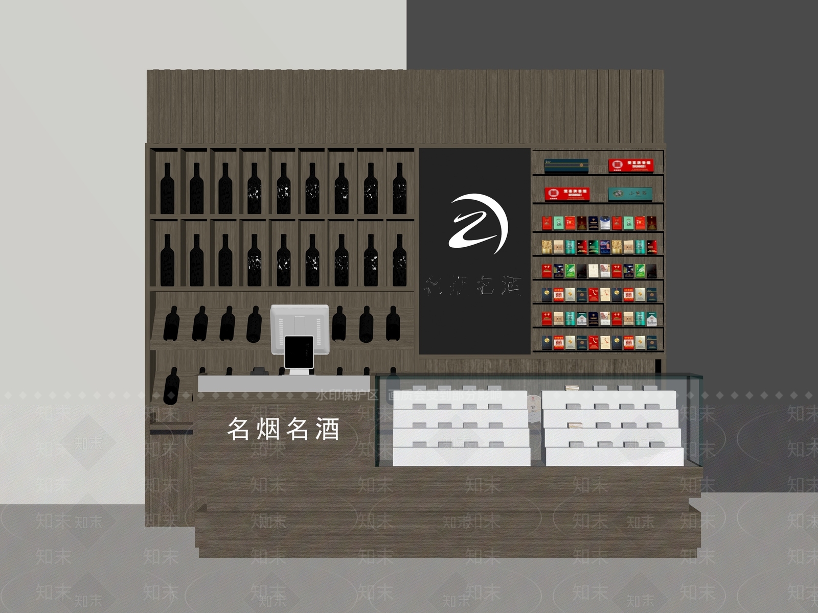 货架SU模型下载【ID:1191356507】