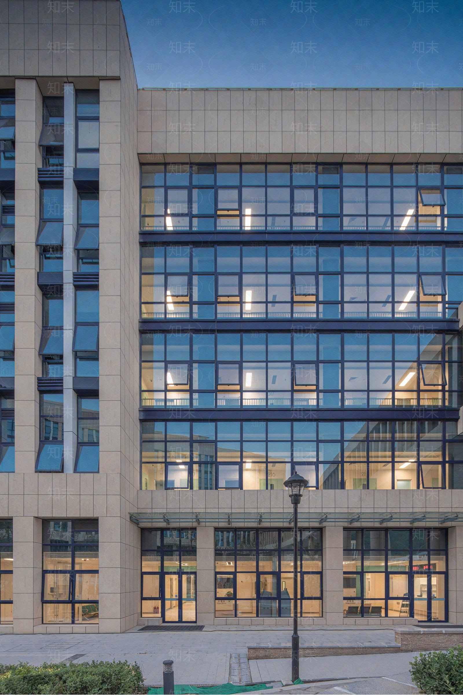 现代城市外景贴图下载【ID:1191360509】