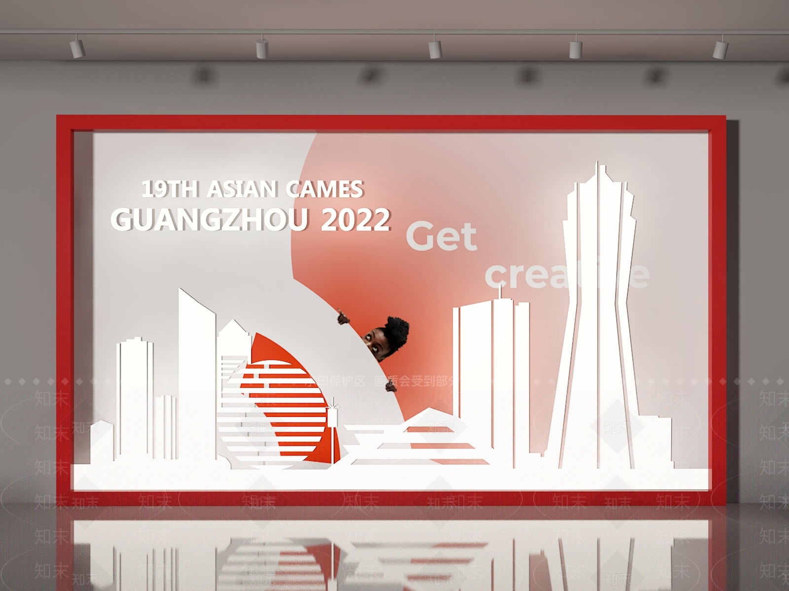 现代美陈3D模型下载【ID:1191374515】