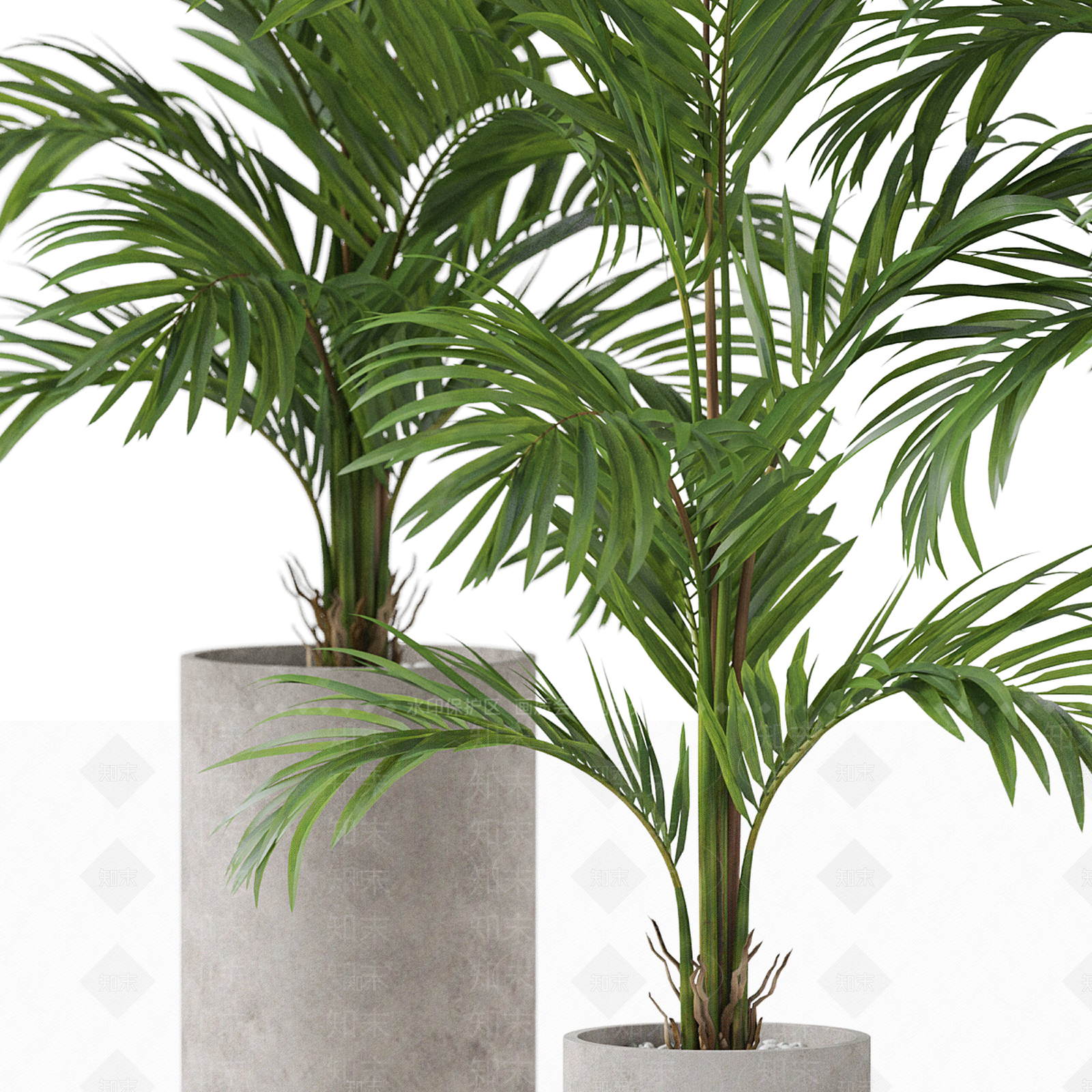盆栽3D模型下载【ID:1191375785】