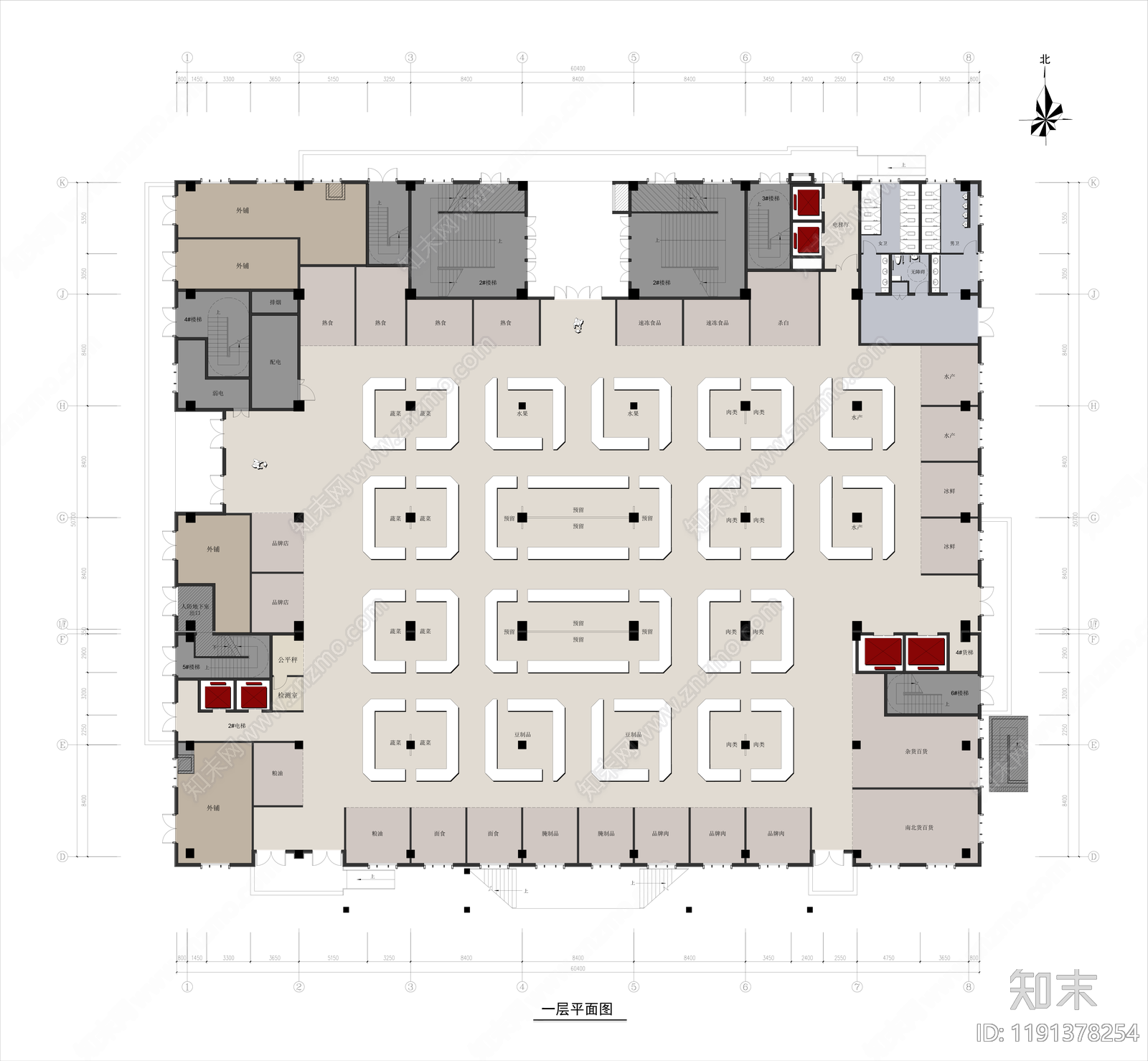 工装平面图施工图下载【ID:1191378254】