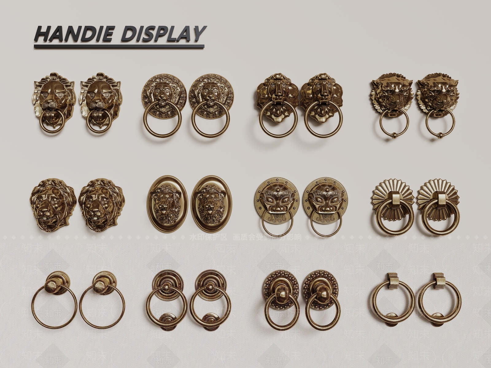 拉手3D模型下载【ID:1191380426】