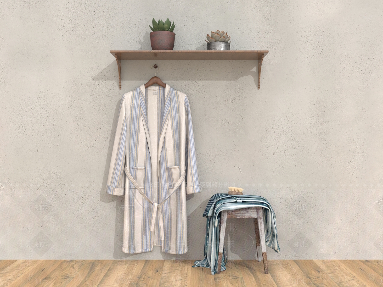 洗浴用品3D模型下载【ID:1191380433】