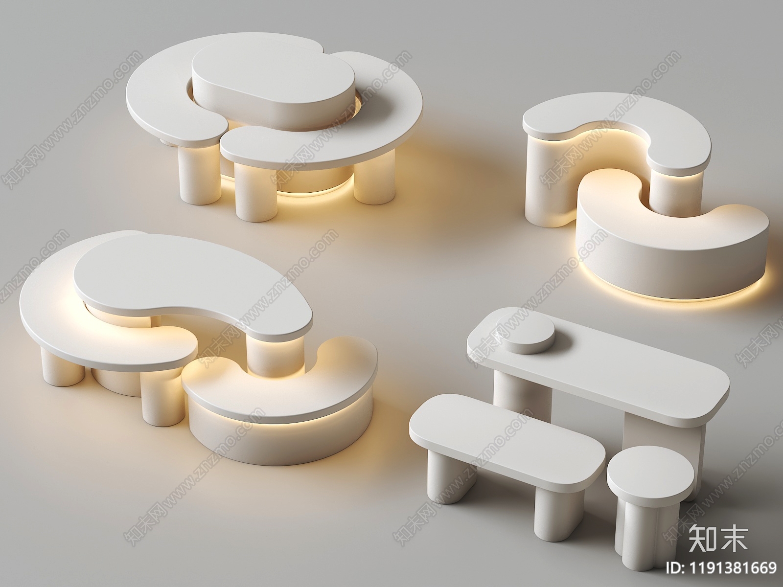 现代展台施工图下载【ID:1191381669】