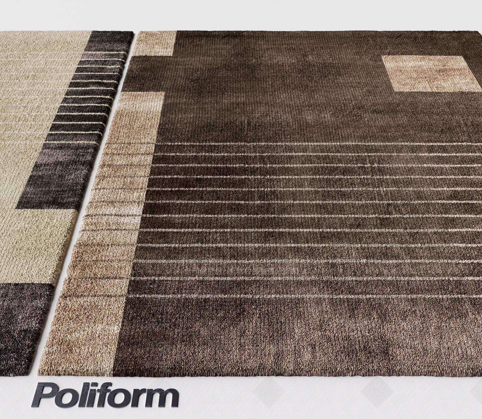 中古美式地毯3D模型下载【ID:1191384078】