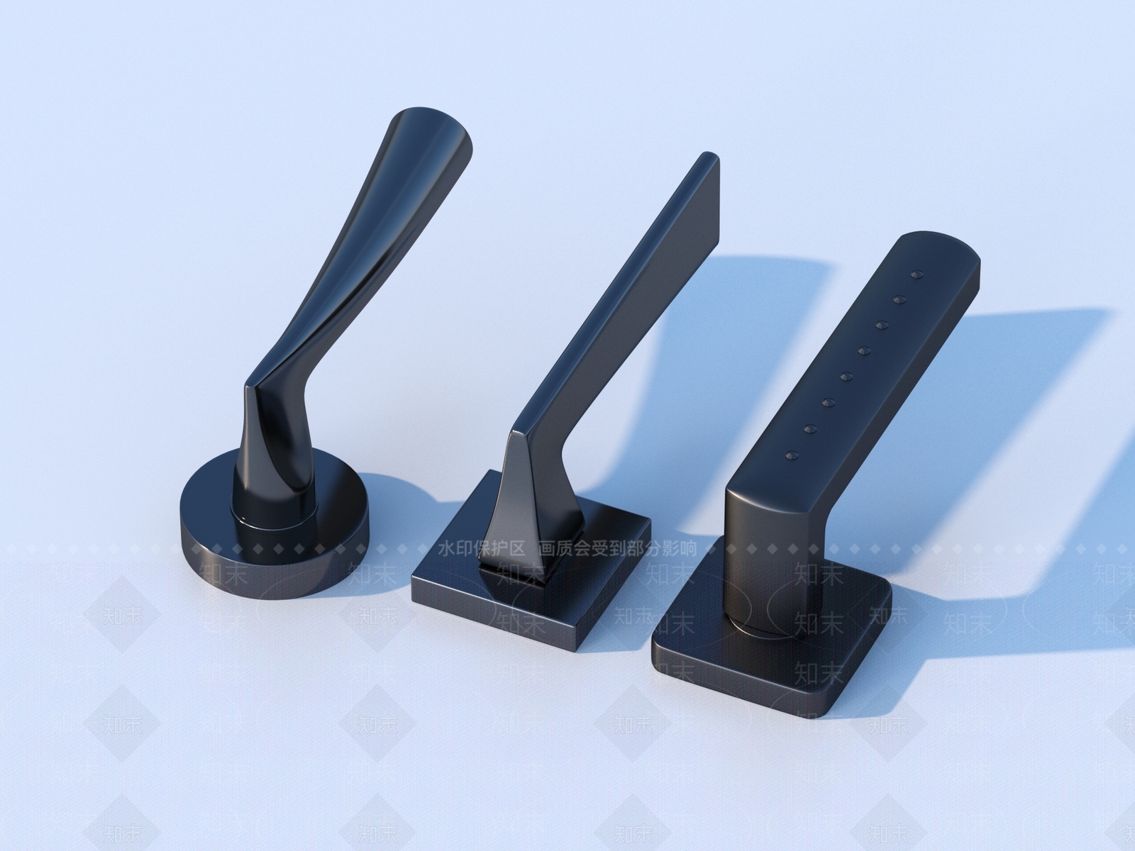 现代拉手3D模型下载【ID:1191391966】