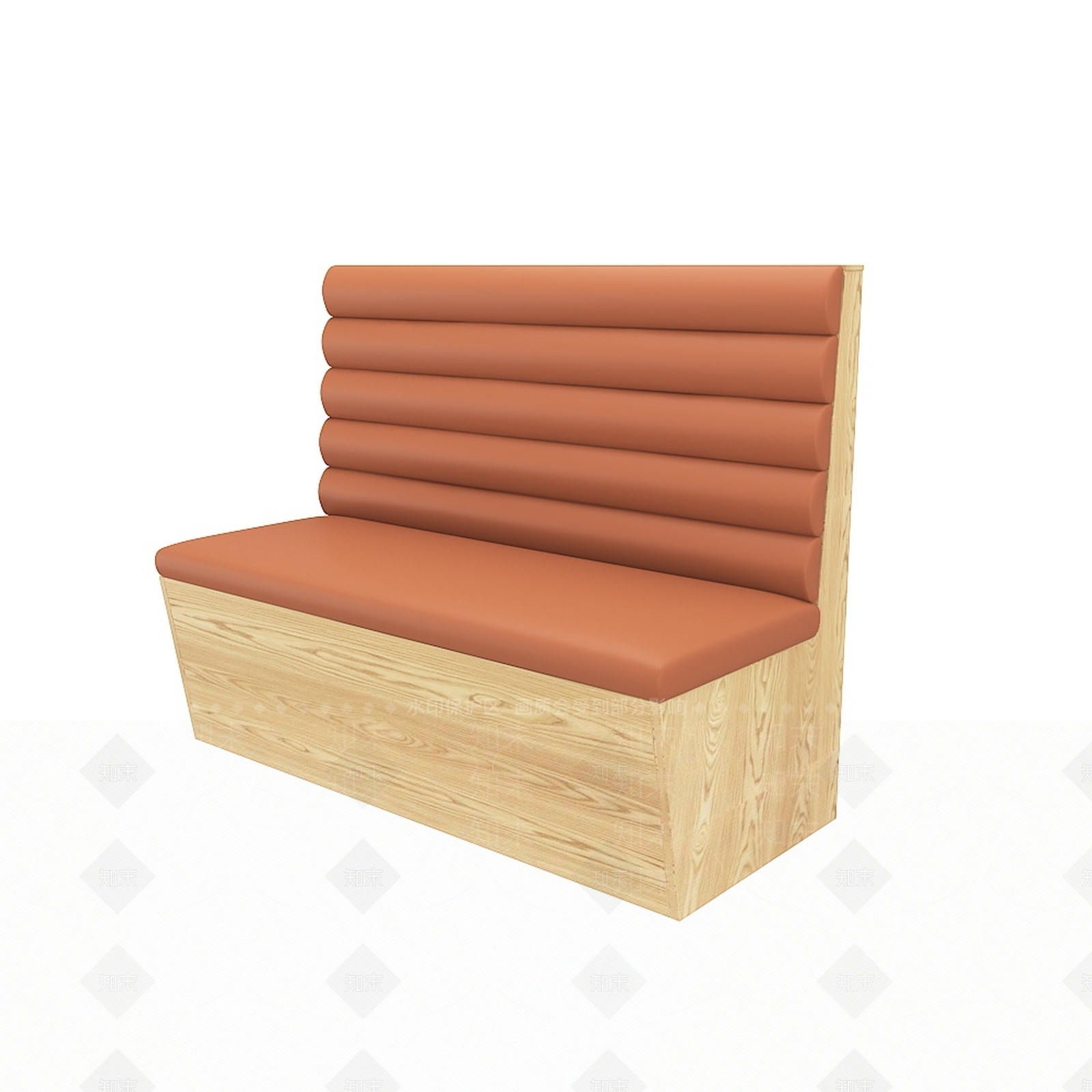 现代双人沙发3D模型下载【ID:1191396244】