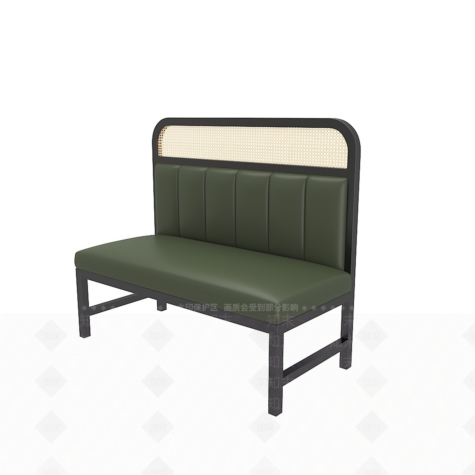 现代双人沙发3D模型下载【ID:1191397348】