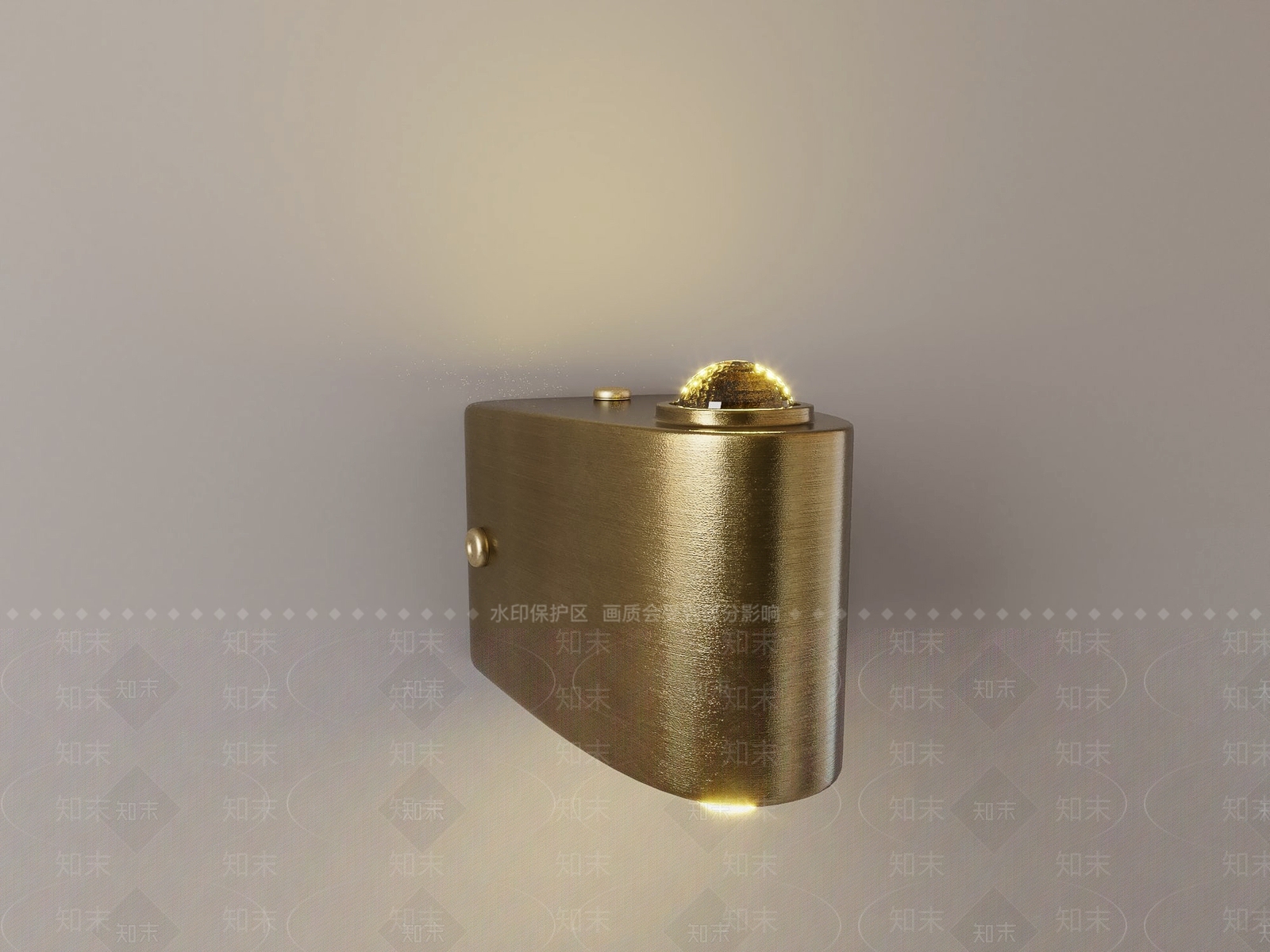 现代壁灯SU模型下载【ID:1191401006】