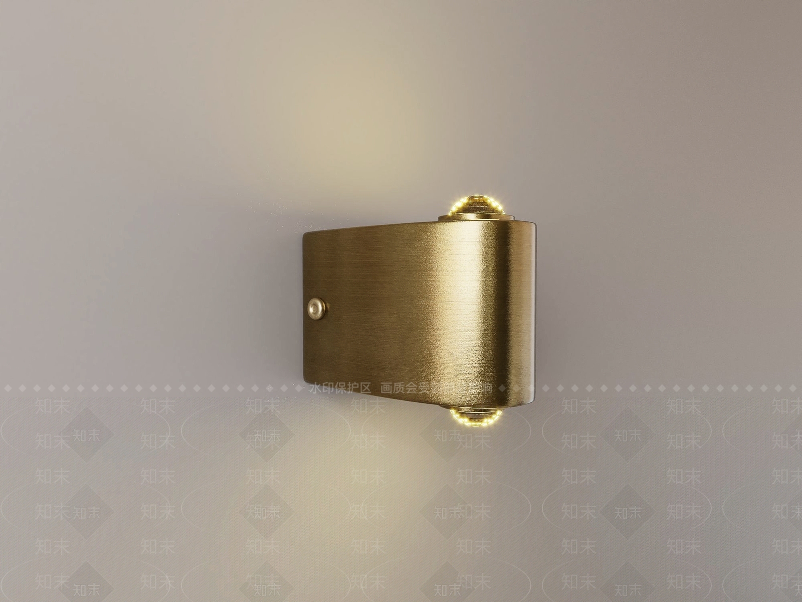现代壁灯SU模型下载【ID:1191401006】