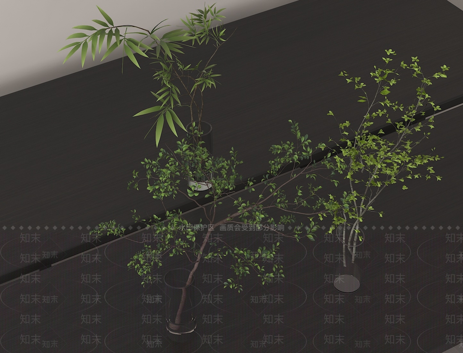 水生植物SU模型下载【ID:1191413473】