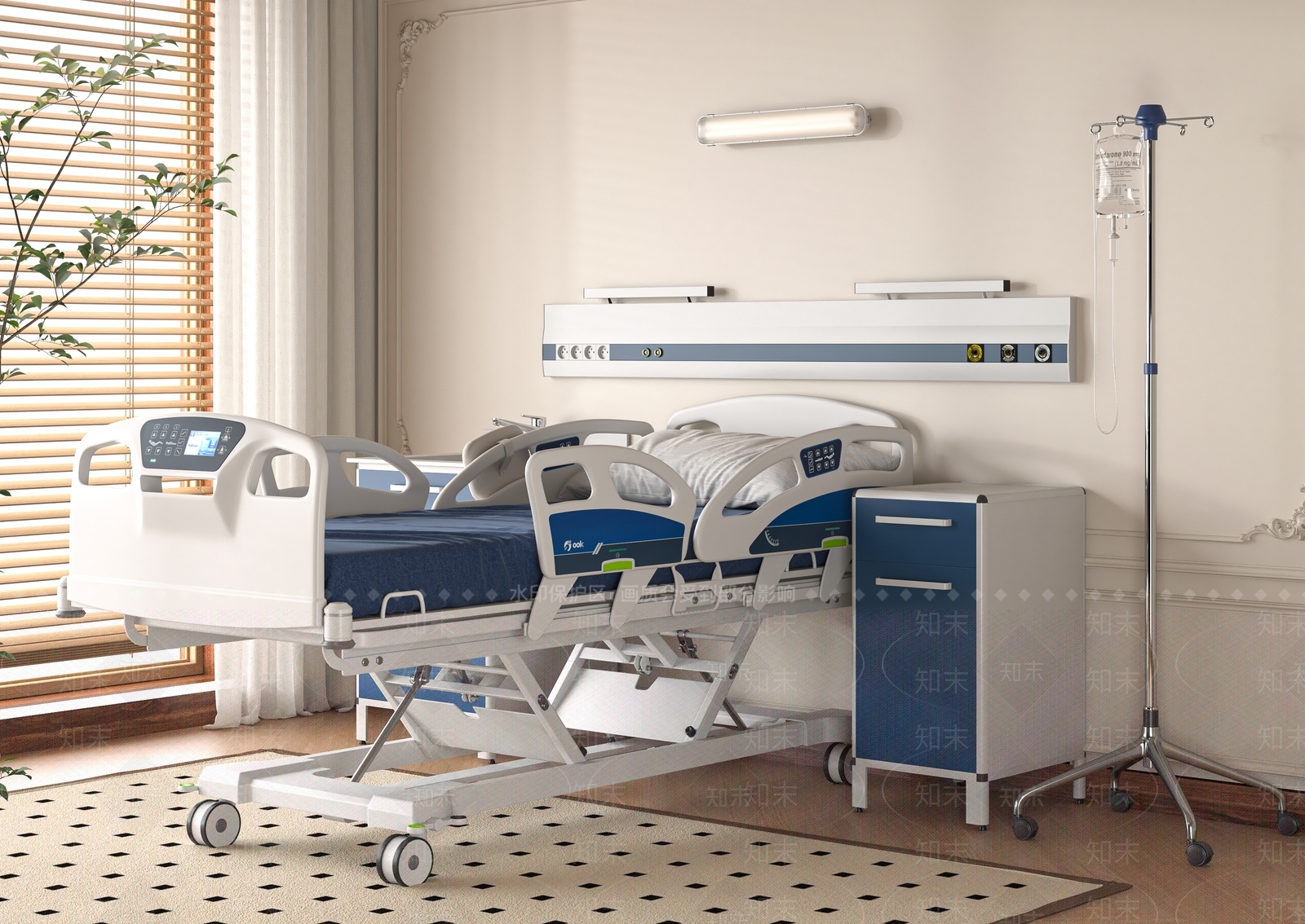 现代医疗器材3D模型下载【ID:1191414188】