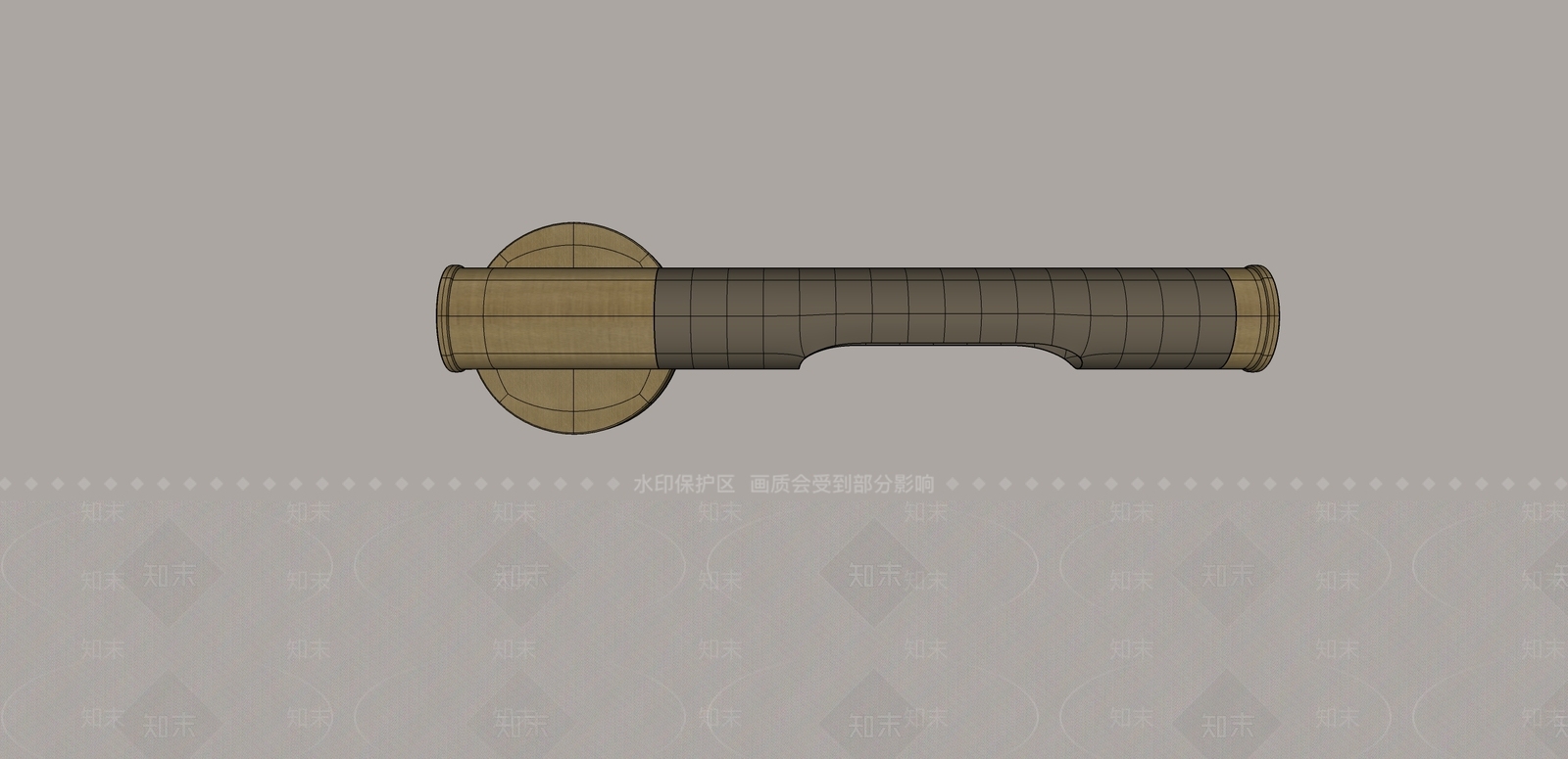复古壁灯SU模型下载【ID:1191414578】