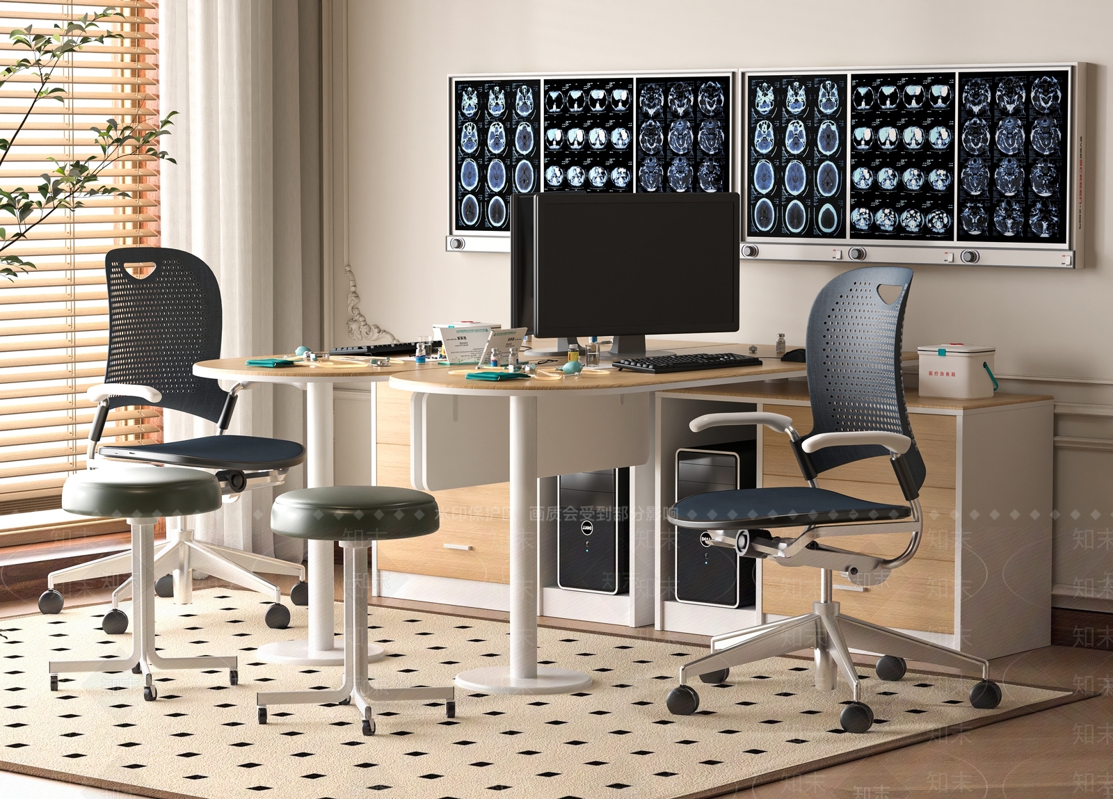 现代医疗器材3D模型下载【ID:1191415964】