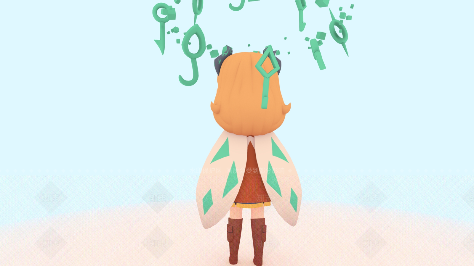女人3D模型下载【ID:1191418102】