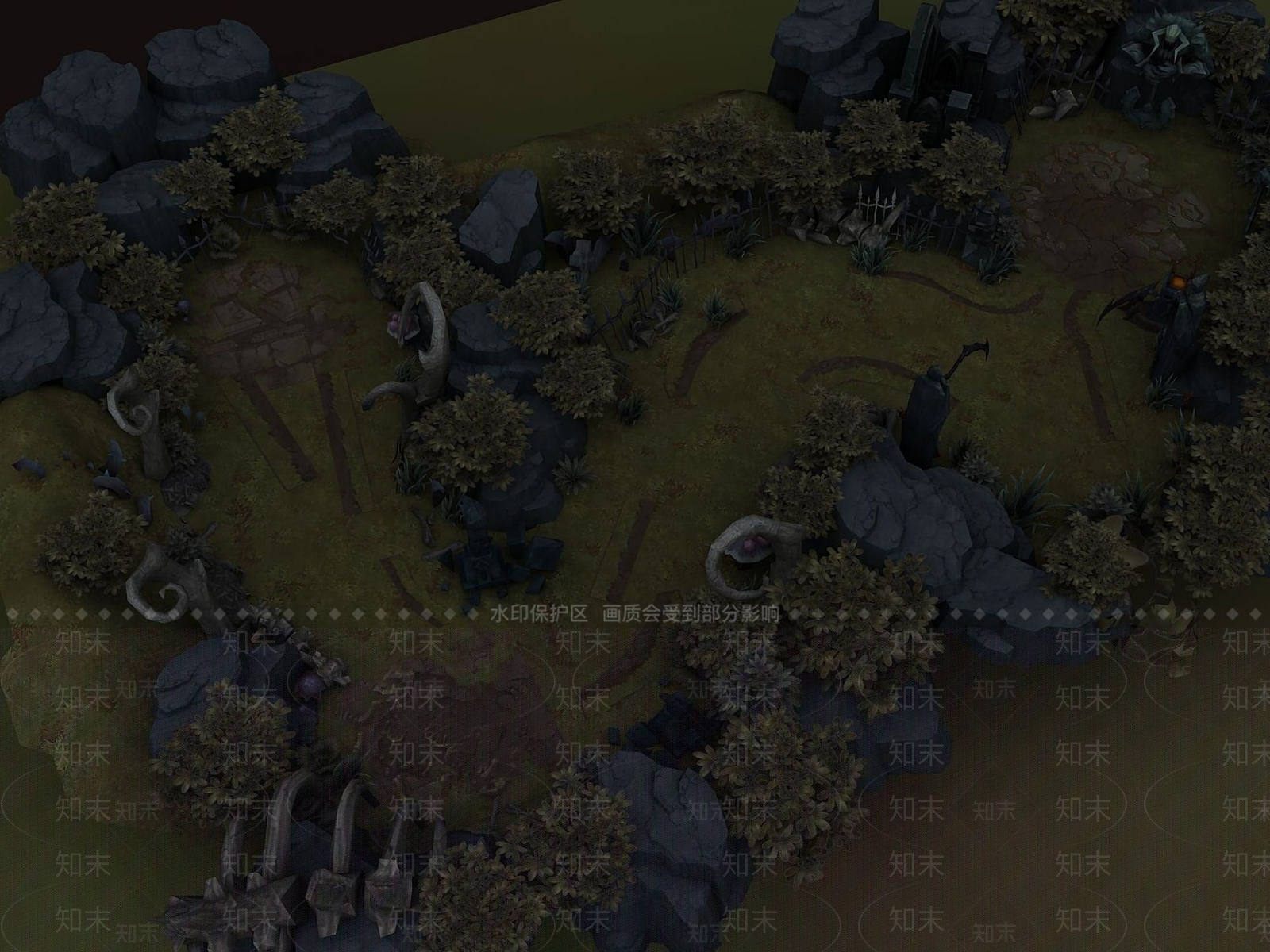 现代英雄联盟游戏场景3D模型下载【ID:1191560328】