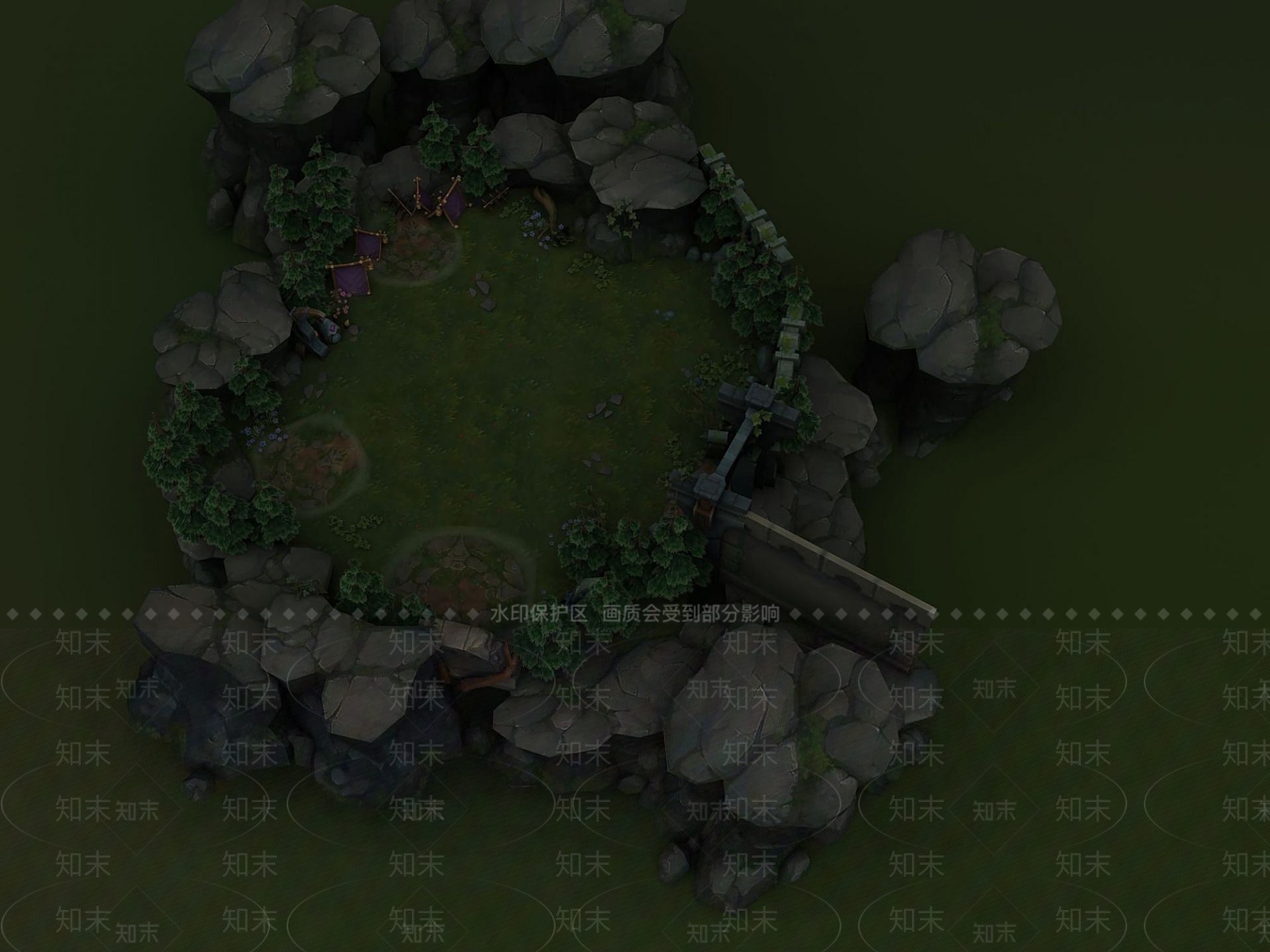 现代英雄联盟游戏场景3D模型下载【ID:1191560294】