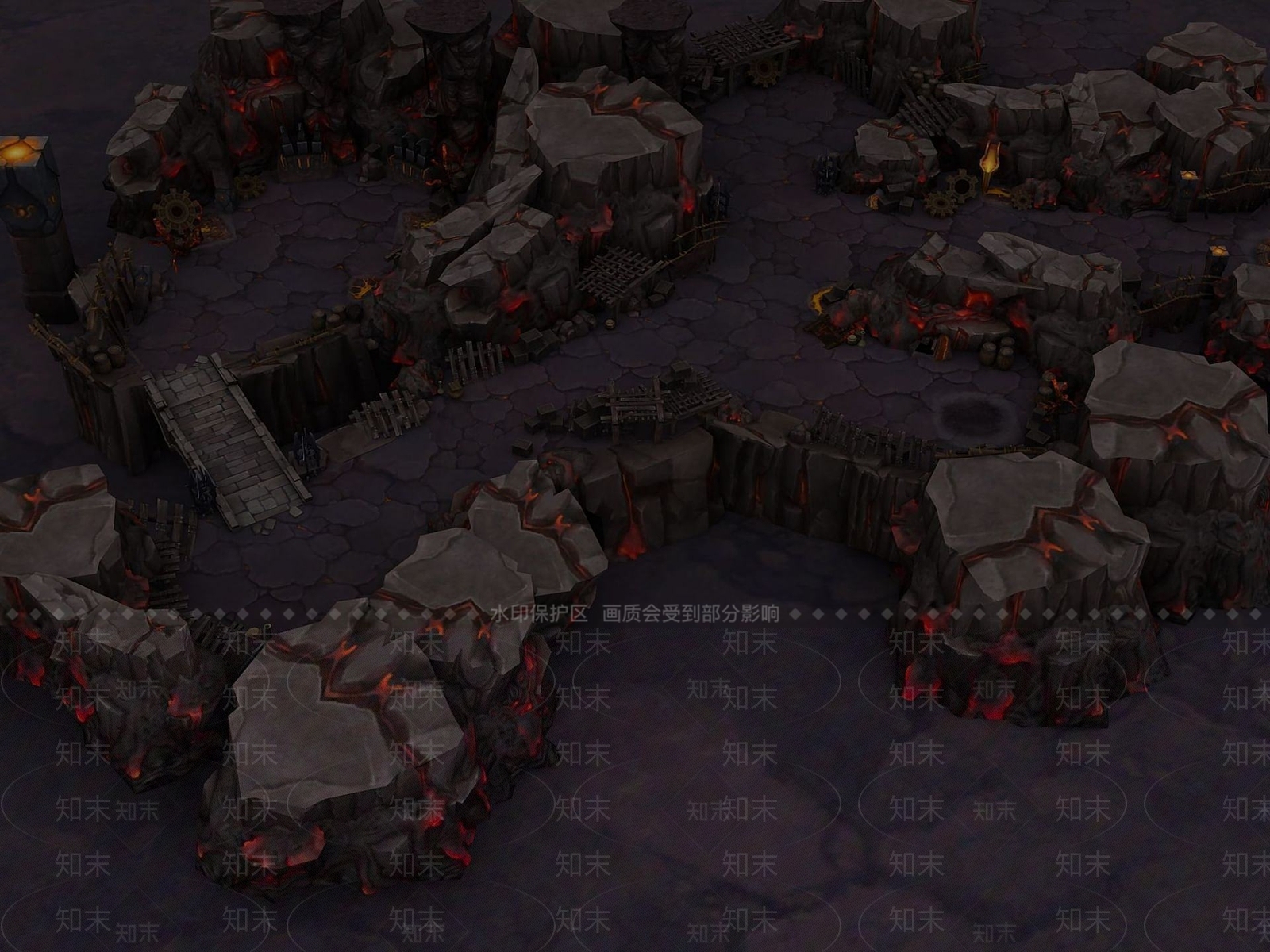 现代英雄联盟游戏场景3D模型下载【ID:1191560566】