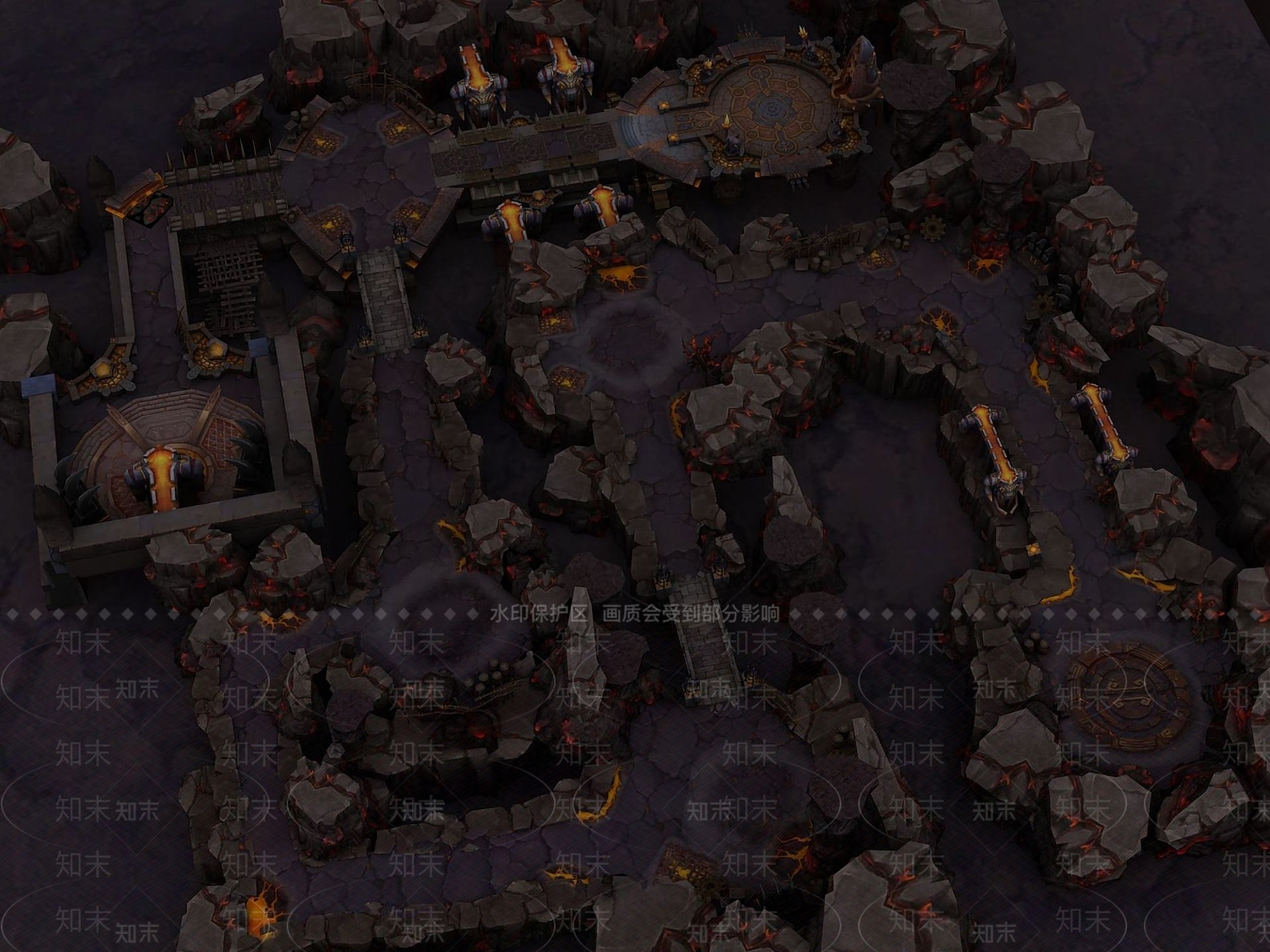 现代英雄联盟游戏场景3D模型下载【ID:1191560369】