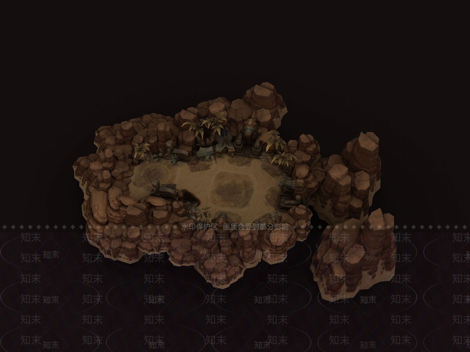 现代英雄联盟游戏场景3D模型下载【ID:1191560671】