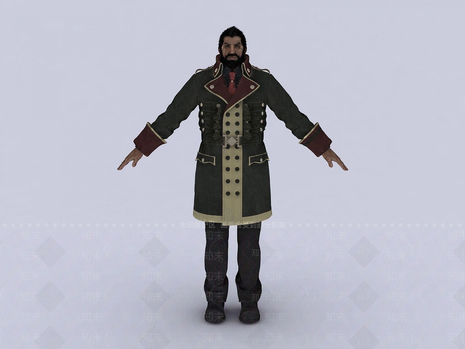 现代最终幻想角色3D模型下载【ID:1191560286】