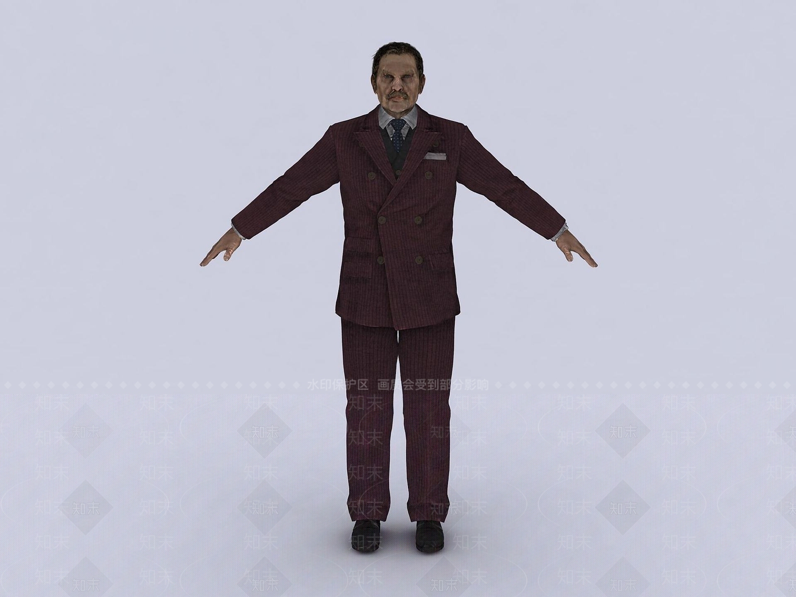 现代最终幻想角色3D模型下载【ID:1191560277】