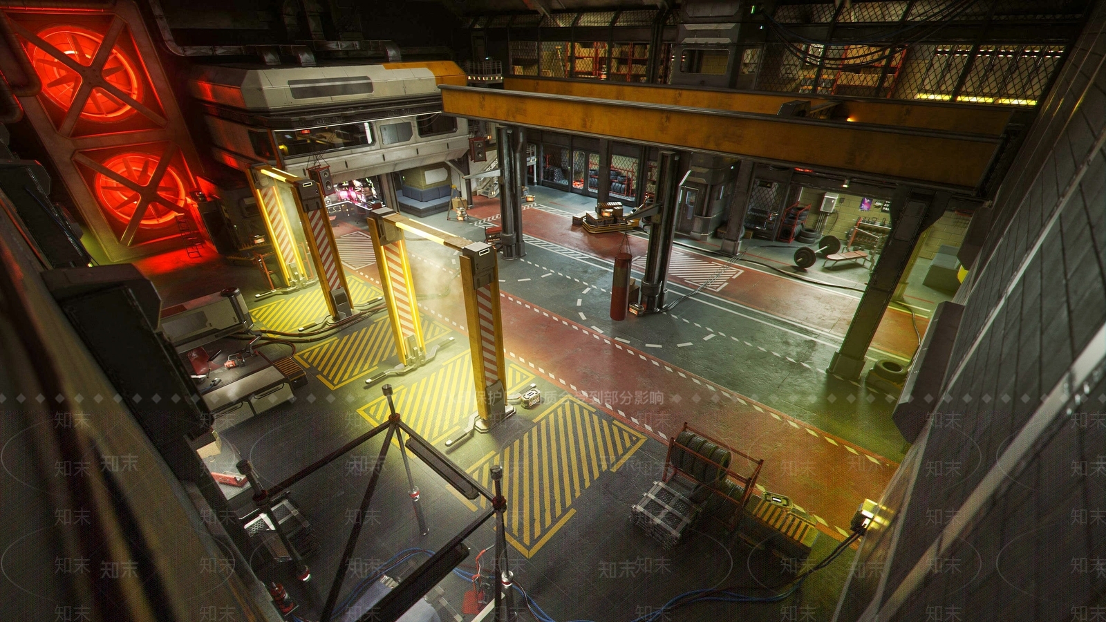 现代汽车4S店SU模型下载【ID:1191424335】