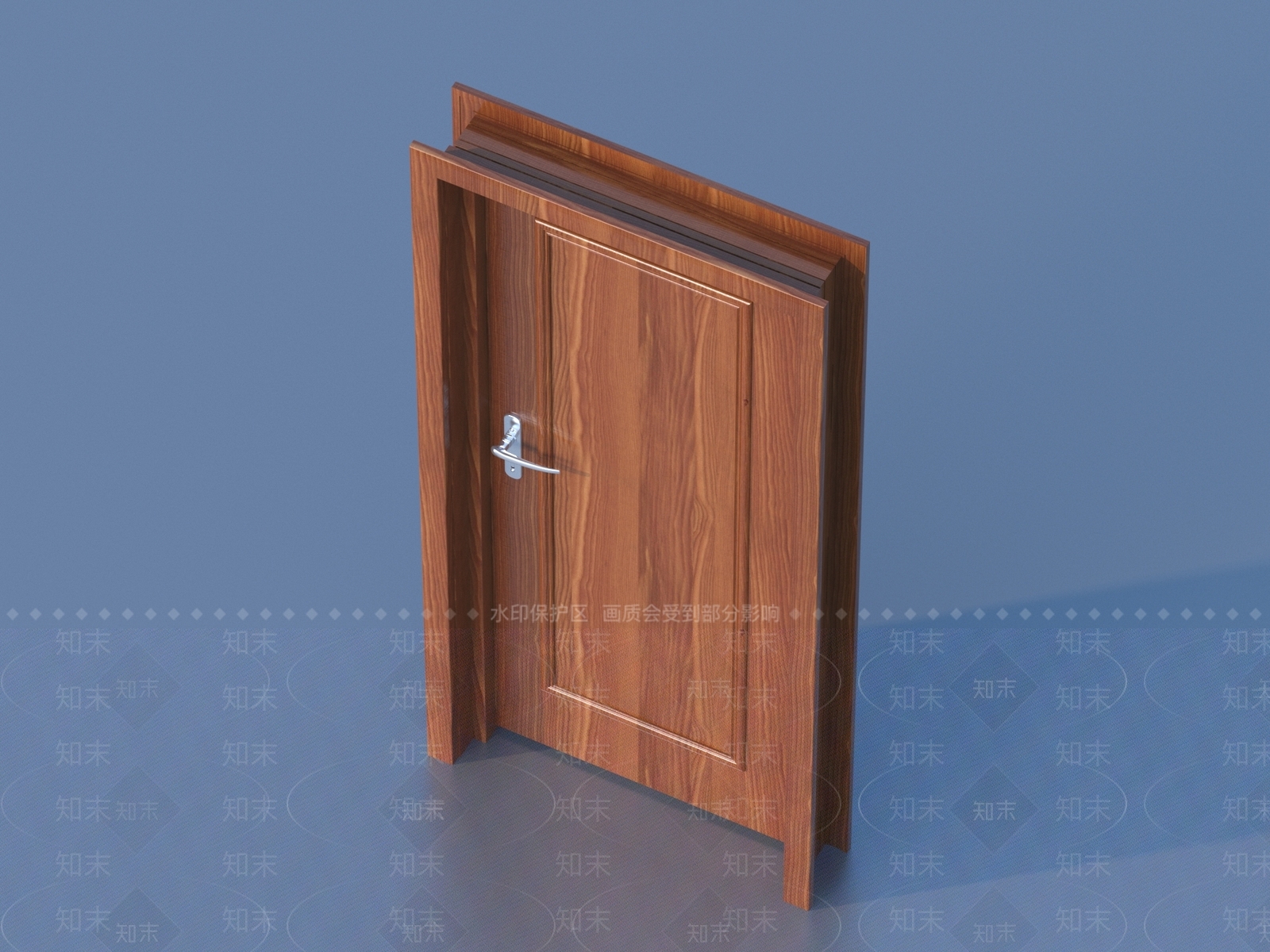 现代单开门3D模型下载【ID:1191425848】