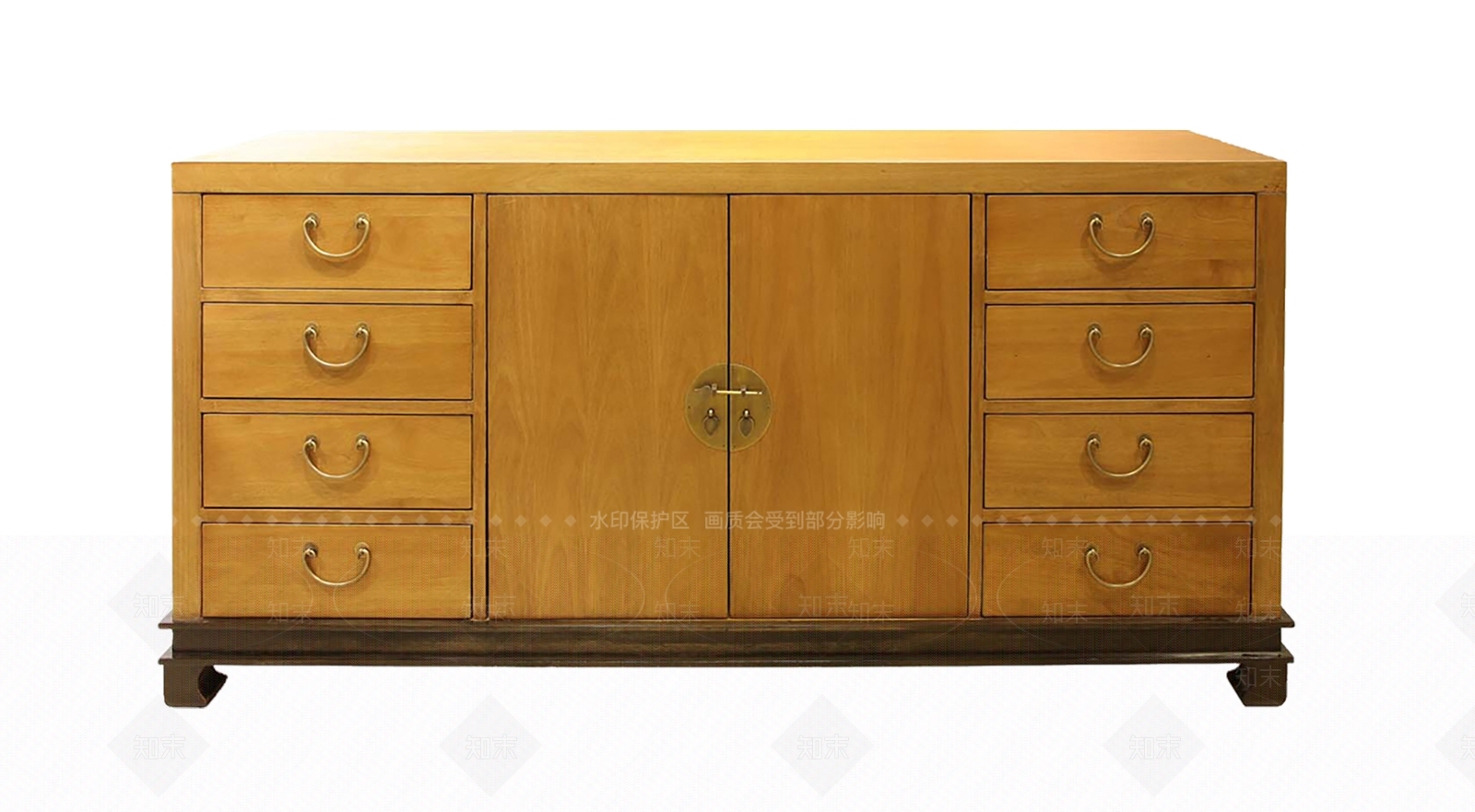 中式玄关柜3D模型下载【ID:1191429547】
