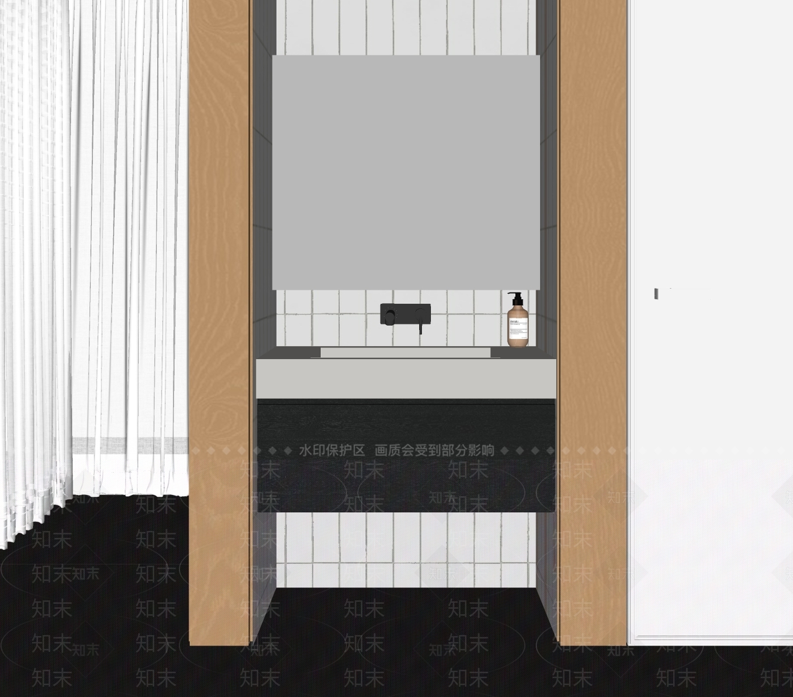台盆SU模型下载【ID:1191431125】