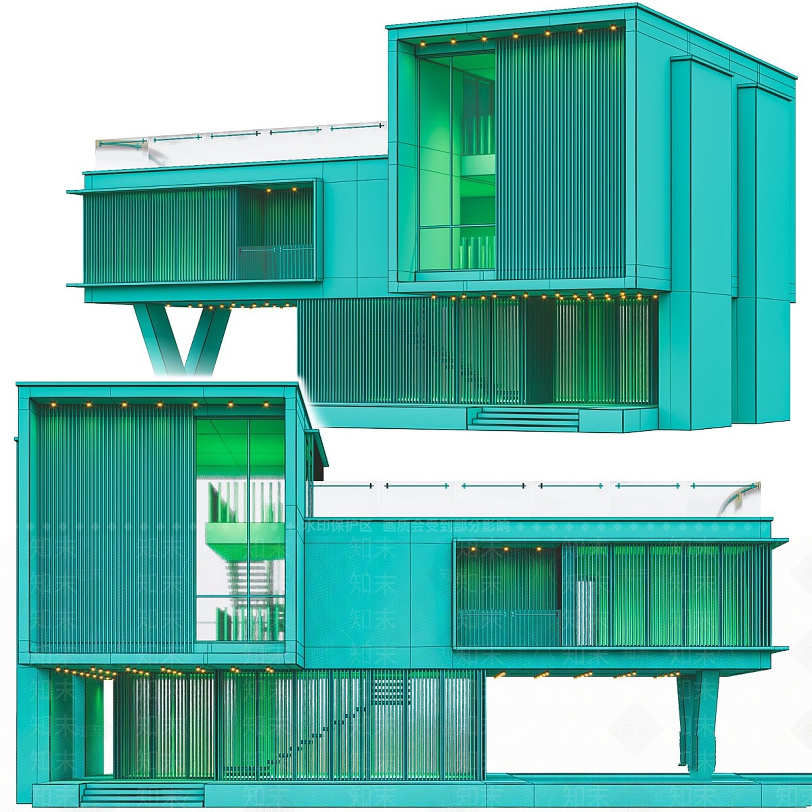 其他建筑外观3D模型下载【ID:1191435604】