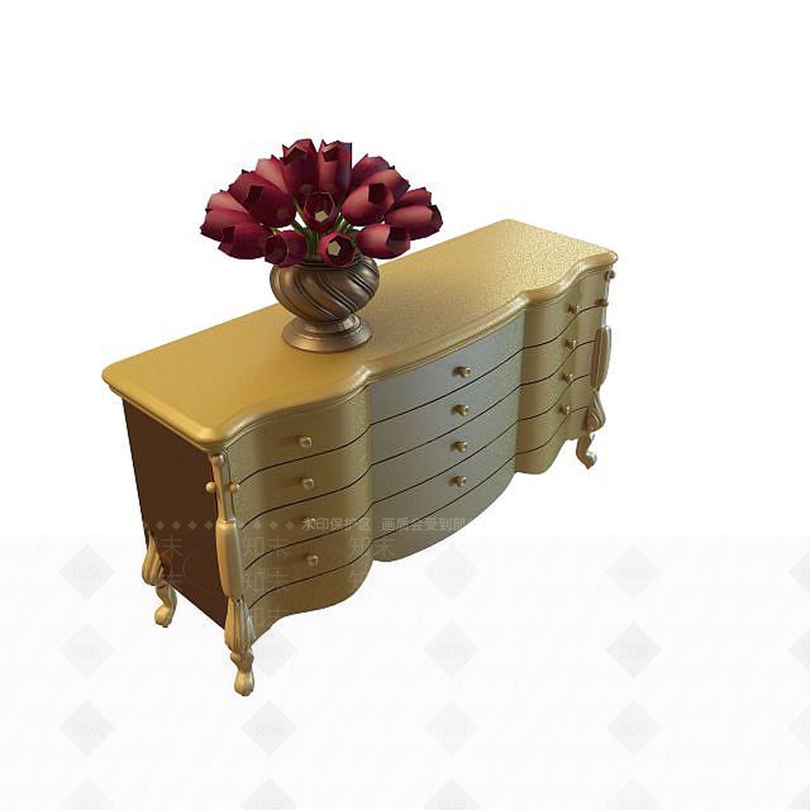 现代衣柜3D模型下载【ID:1199509206】