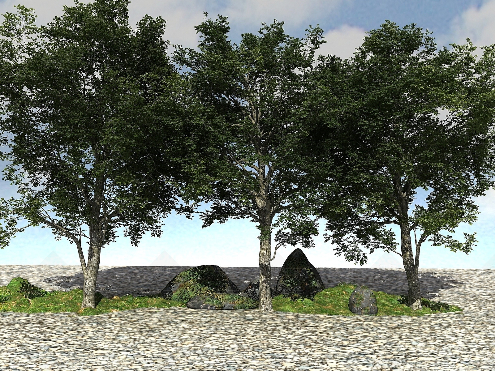 现代办公桌3D模型下载【ID:1191438381】