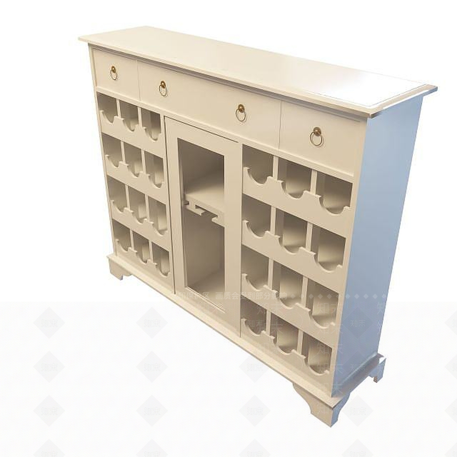 现代衣柜3D模型下载【ID:1199509172】