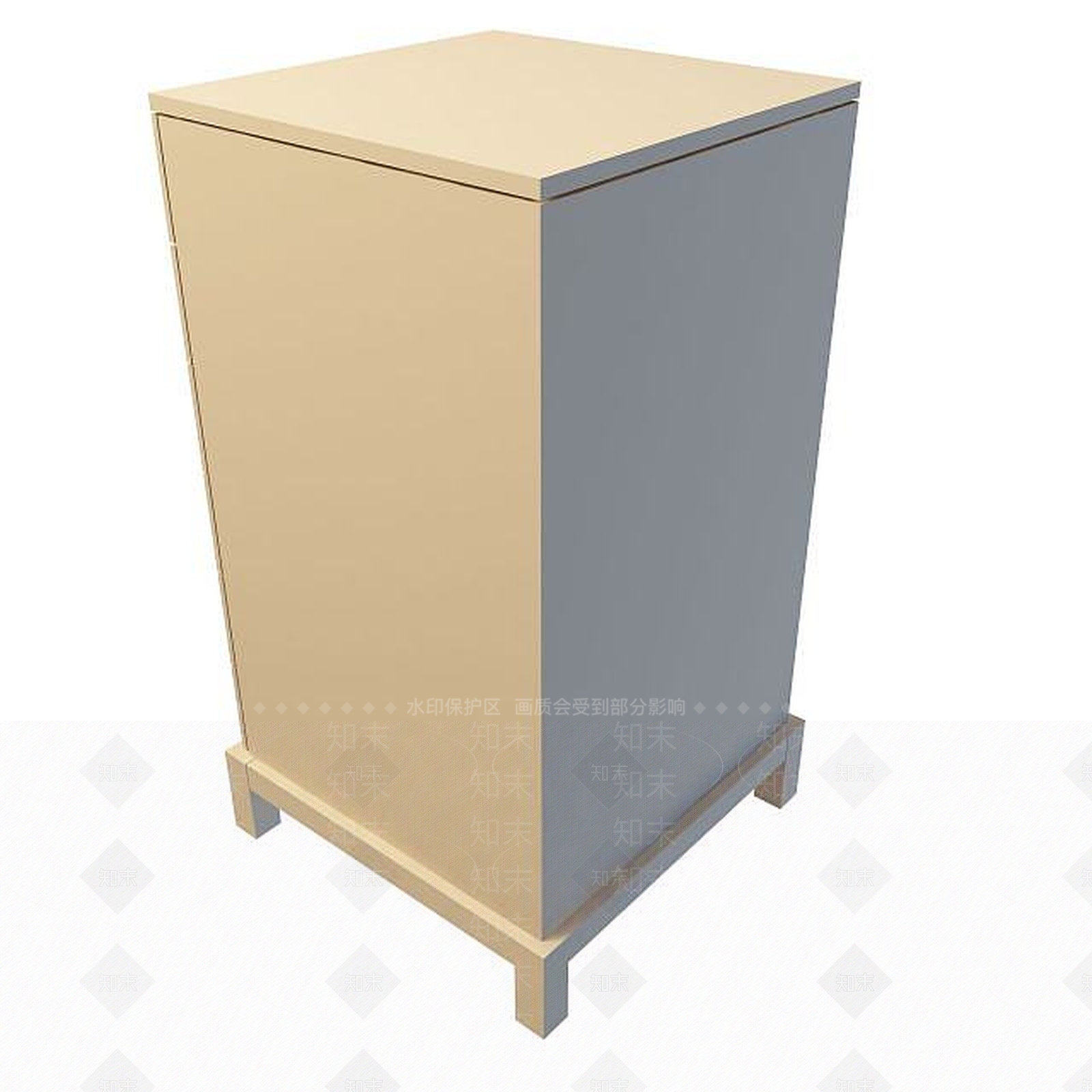 现代衣柜3D模型下载【ID:1199509095】