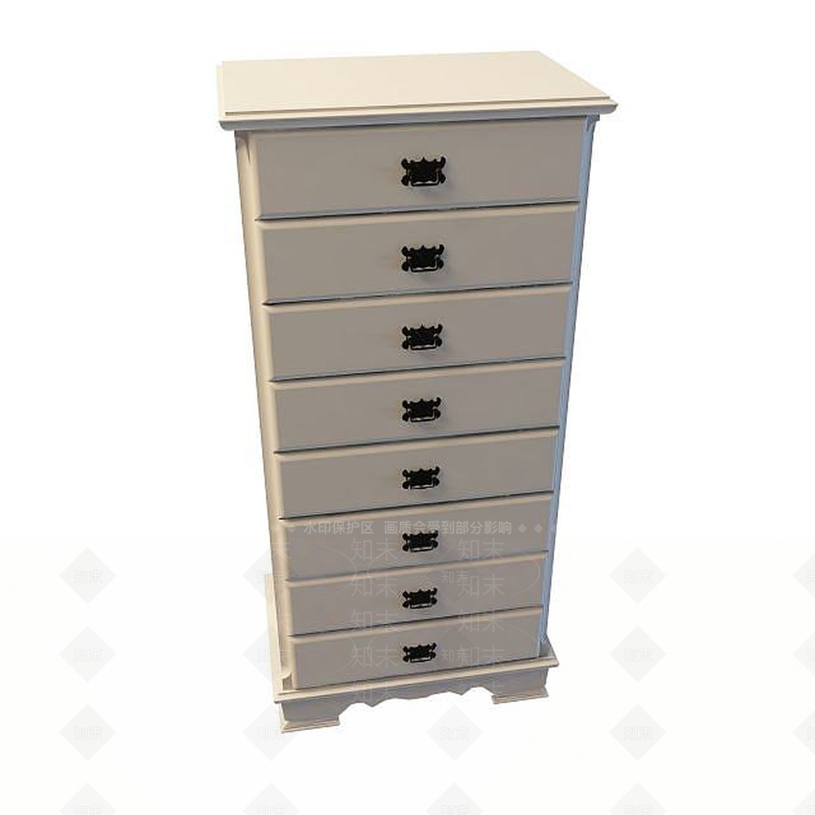 现代衣柜3D模型下载【ID:1199506136】
